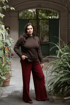 Marina Merino Jumper Chocolate