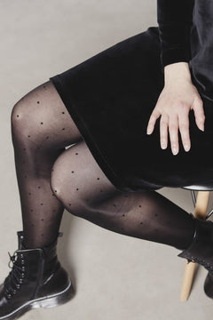 The 3D Pantyhose 20den Dots Black