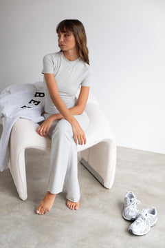 Bandha Flare Legging Light Grey