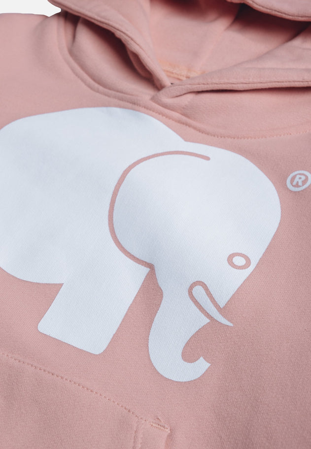 Kids' Organic Classic Hoodie Pale Pink