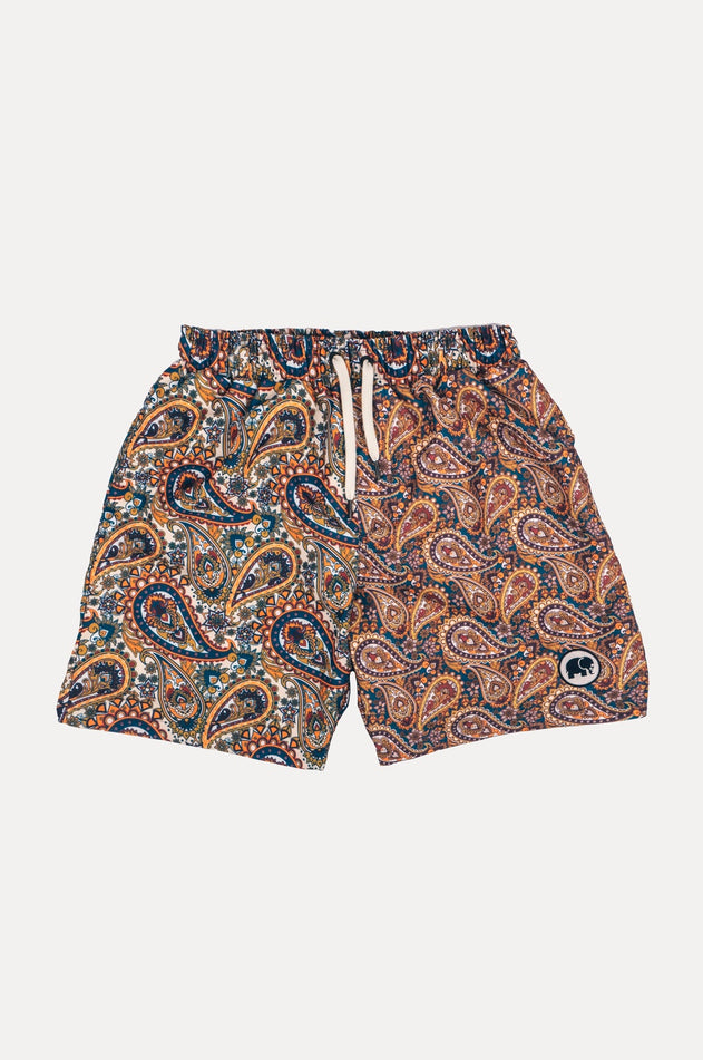 Ocean Paisley SEAQUAL®YARN Swim Trunks