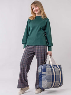 Uinu Weekender Blue Lollipop Fabric