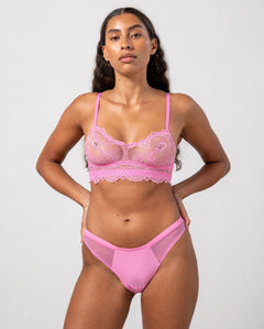 Micro Period Bikini Briefs Candy Pink