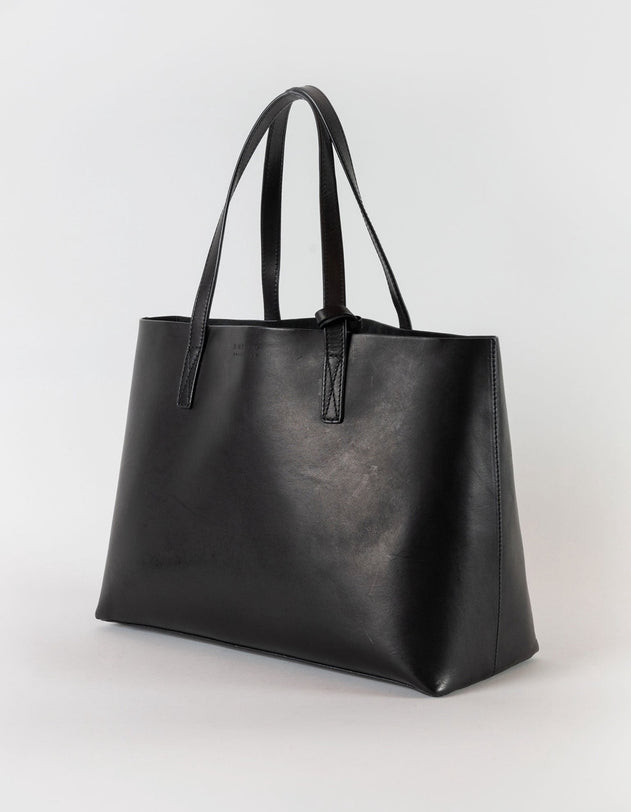 Sam Classic Leather Shopper Bag Cognac