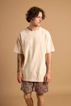Ocean Paisley SEAQUAL®YARN Swim Trunks