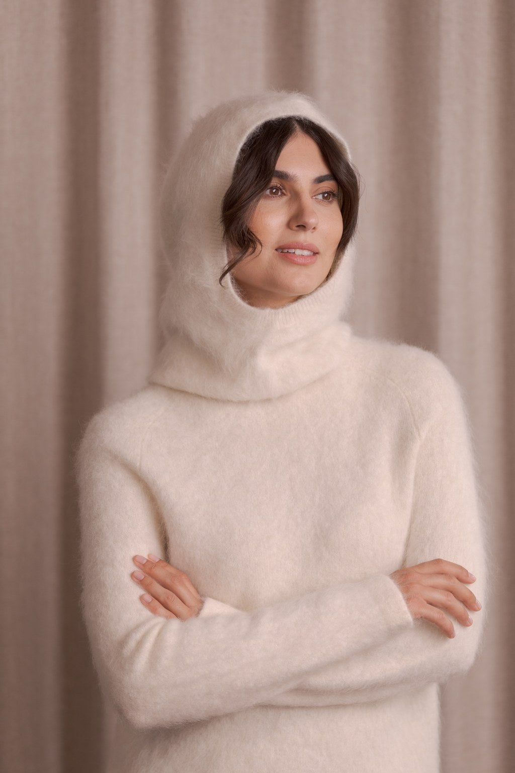 Alpaca Blend Hood Cream