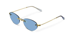 Amina Sunglasses Gold Sea