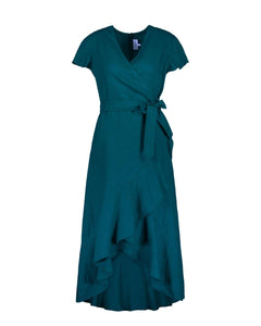Annika Dress Crystal Teal - IVALO.COM