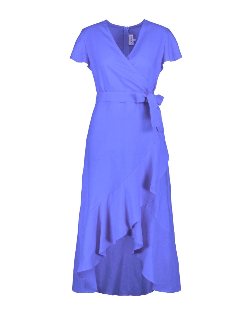 Annika Dress Marina Blue - IVALO.COM