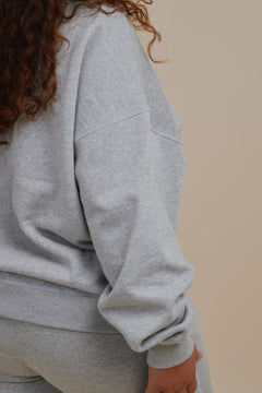 Avalanche Logo Sweatshirt Grey Melange