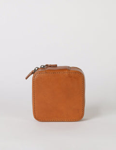Jewelry Box Cognac Classic Leather