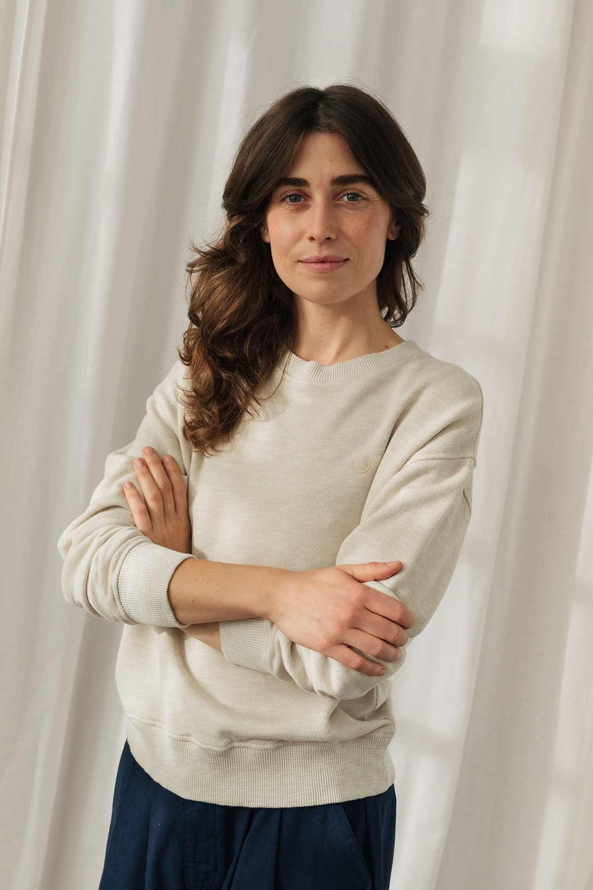 TWOTHIRDS Binz Sweatshirt Rose Brown