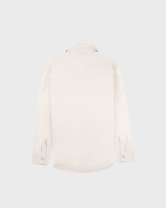 Noord Fleece Overshirt Natural White