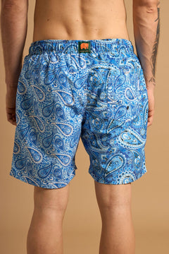 Breeze Paisley SEAQUAL®YARN Swim Trunks
