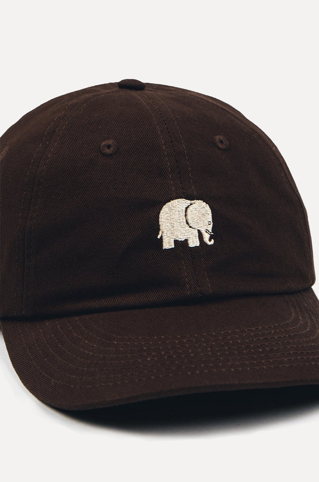 Logo Dad Cap Poplar Brown