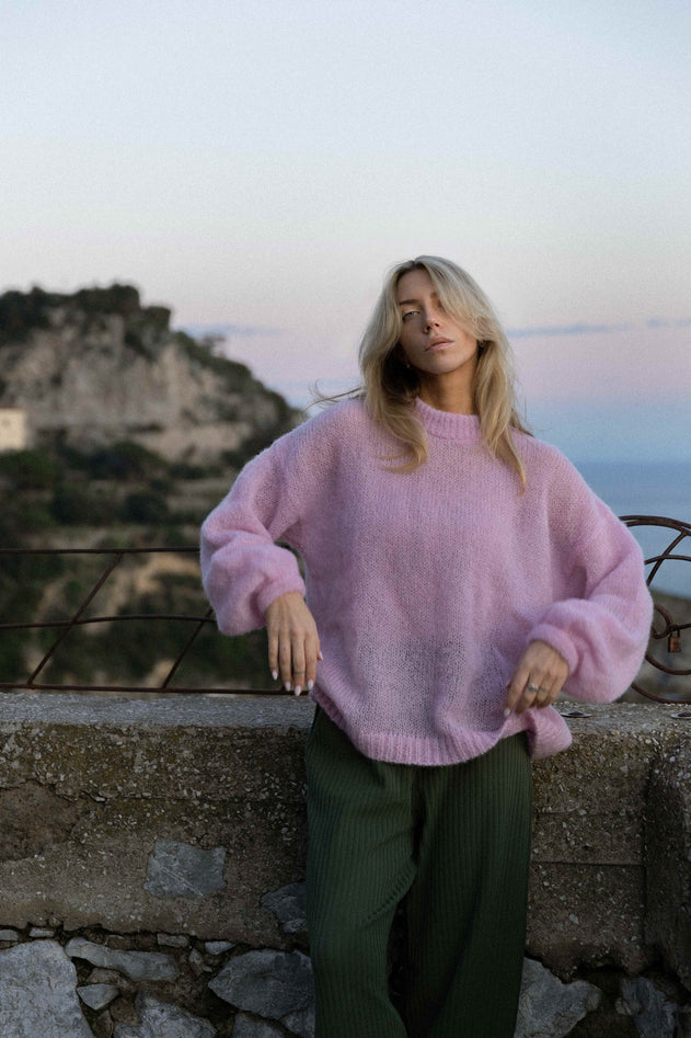 Melody Mohair Jumper Pink