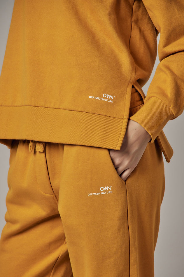 Women's Hoodie With Side Slits