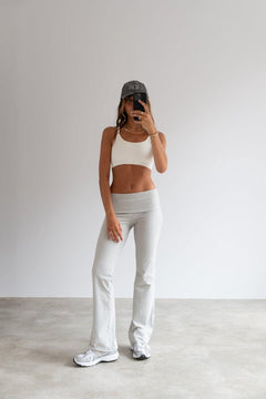 Bandha Flare Legging Light Grey