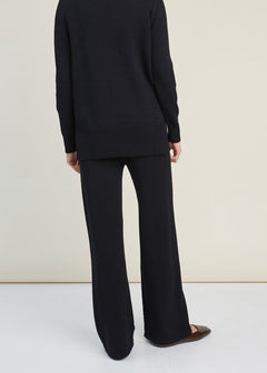 Knitted Merino Wool Pants & Sweater Set
