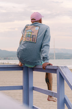 Antonyo Marest x Trendsplant Art Hut Sweater Sport Grey