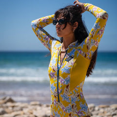 Surfsuit Long Sleeve Yellow Orchid