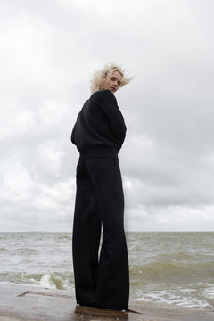 Bene Merino Wide Pants Black