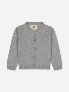 Baby's Cashmere Cardigan Grey