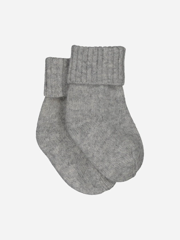 Baby's Cashmere Socks Grey