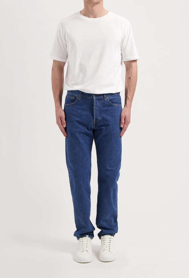 John Mid Straight Jeans Medium Stone