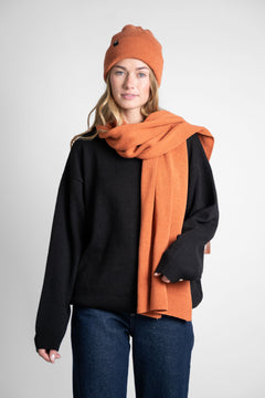 Knitted Beanie Orange