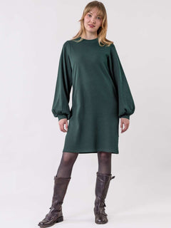 Pärske - Forest Green Waffle Dress
