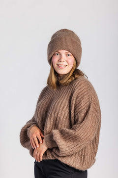 Robin Mohair Knit Smoky Taupe