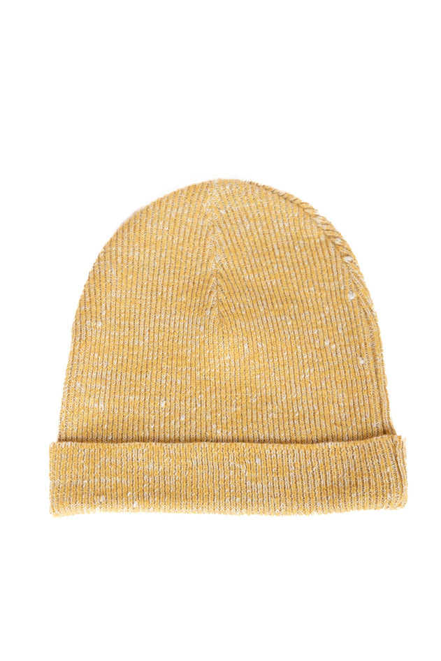 The Hemp Wool Beanie  Yellow