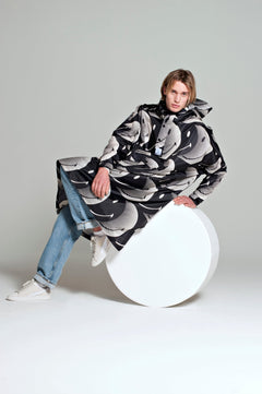 Half Moon x Smiley Rain Poncho