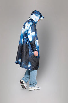 Starry Night Rain Poncho