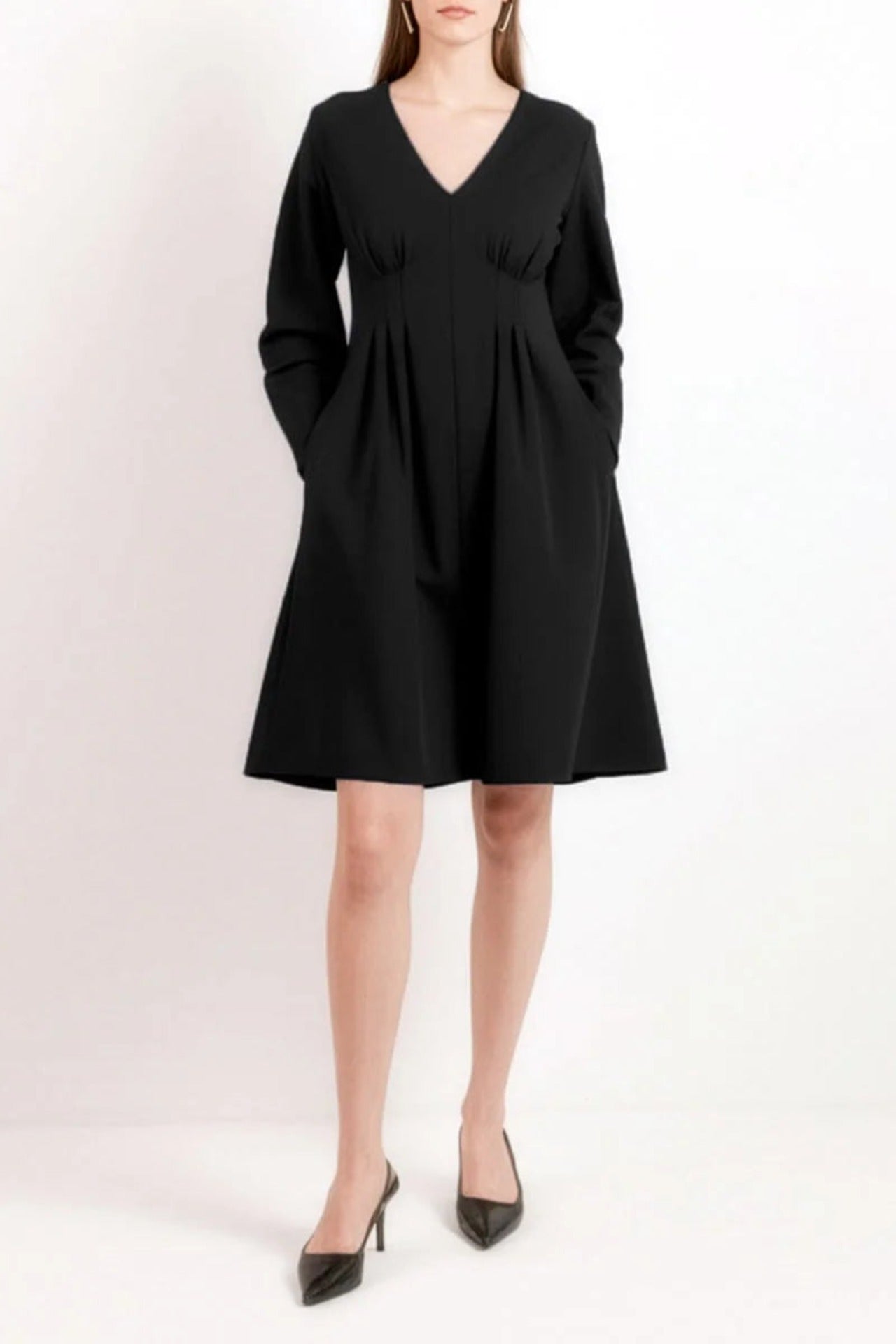 Birgitte Jersey Dress Black - Studio Heijne