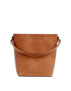Bobbi Bucket Bag Maxi Cognac Classic Leather