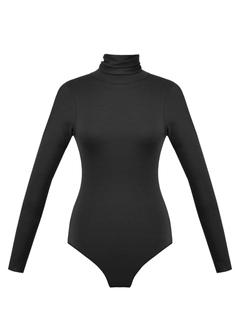 Belle Turtleneck Bodysuit Black