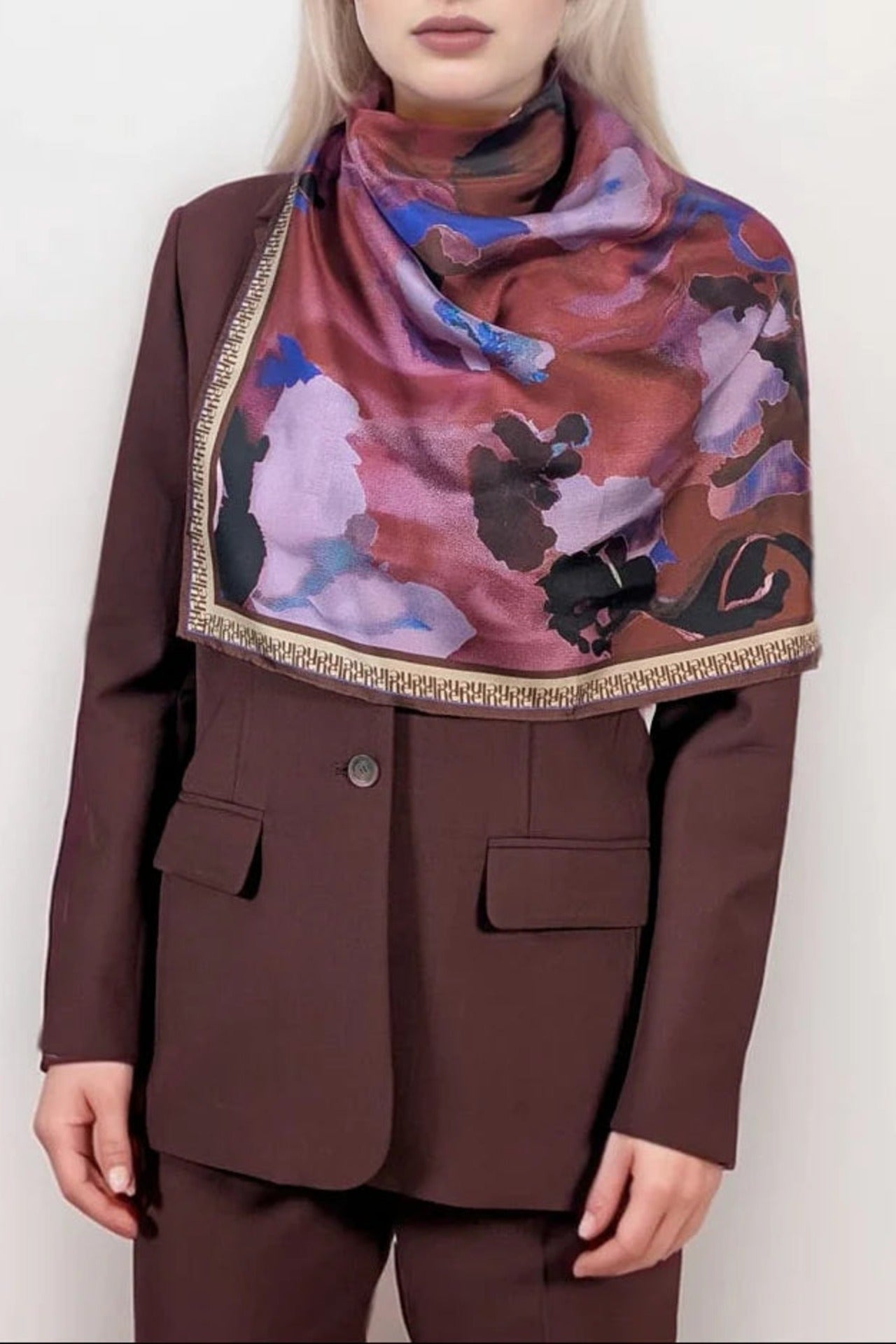 Bourgogne Scarf Purple - Studio Heijne
