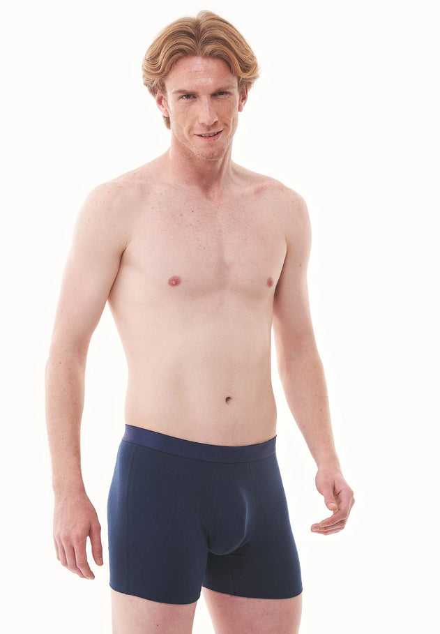 Brunno Boxer Brief 6 Pack Navy Blue