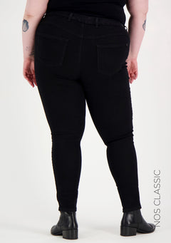 Legging+ Stretch Jeans Black
