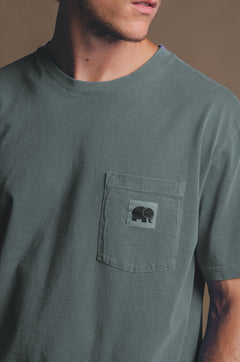 Garza Pigment Dyed T-Shirt Vintage Indigo