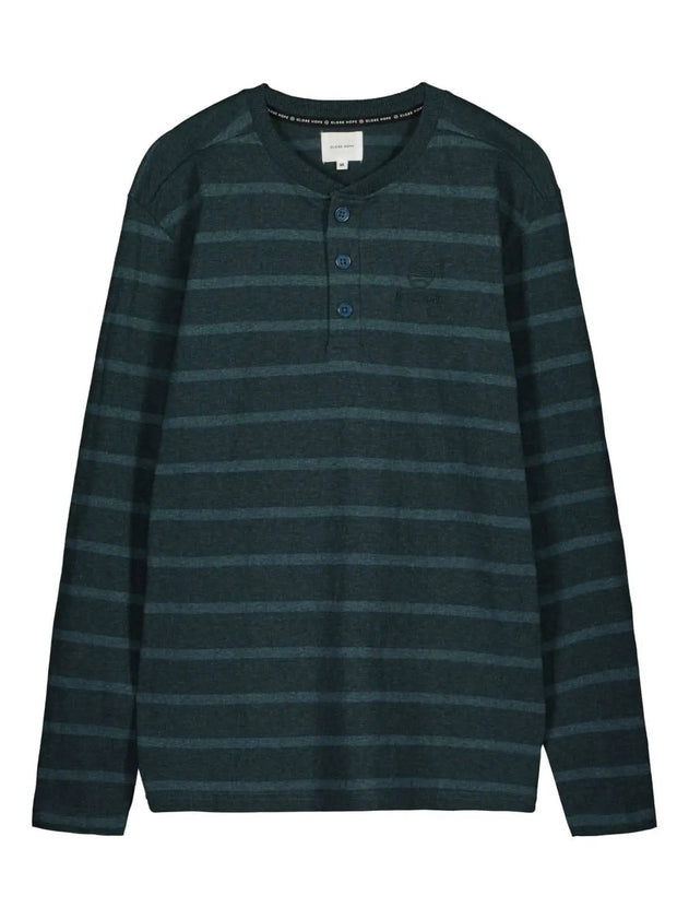 Hessoniitti Shirt Sea Green Striped