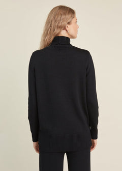 Knitted Merino Wool Pants & Sweater Set
