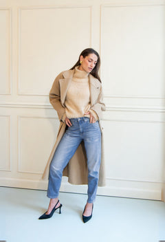Mams High Tapered Jeans Old Stone