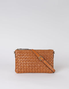 Lexi Laukku Cognac Woven