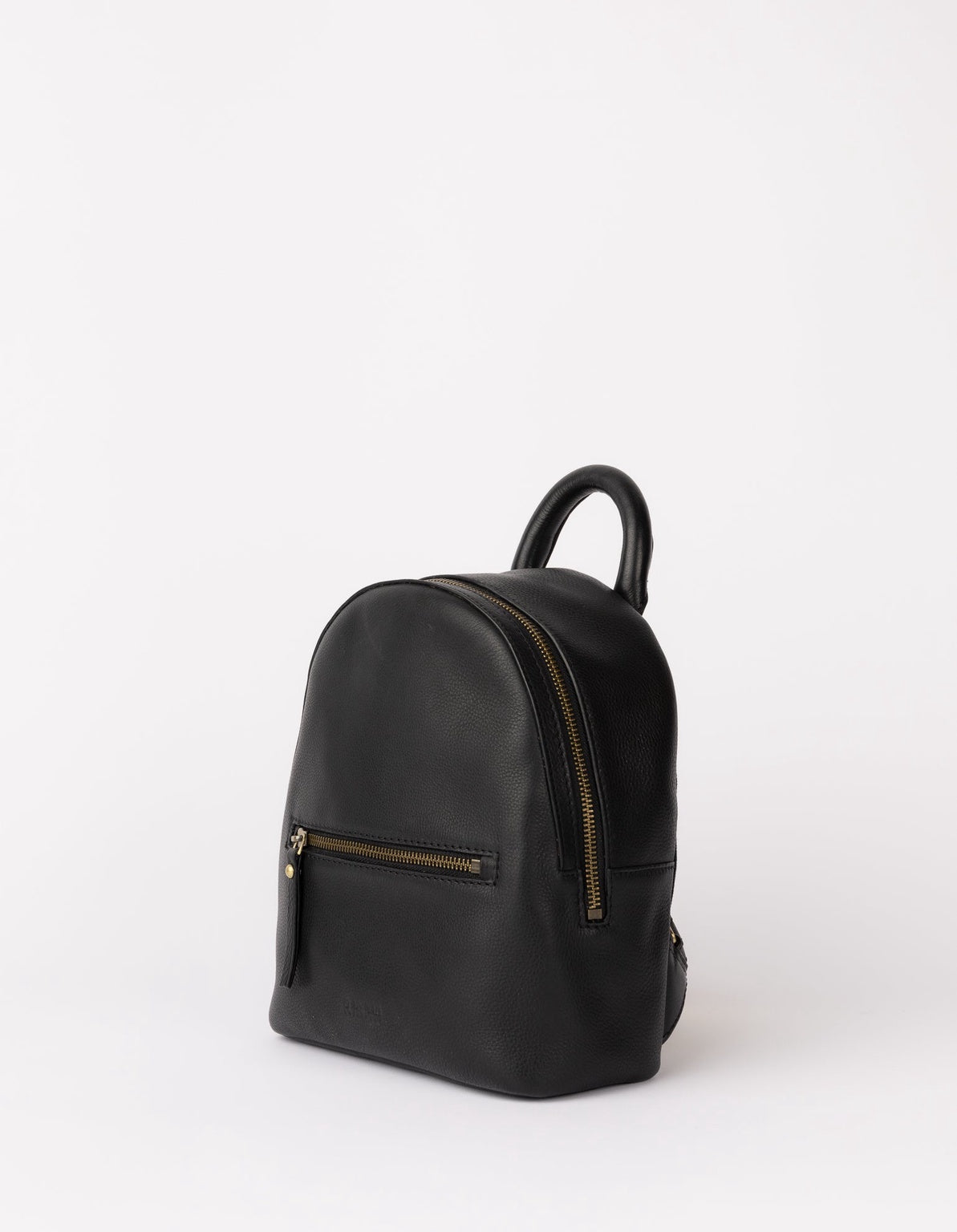 Ivy Mini Backpack Soft Grain Leather Black