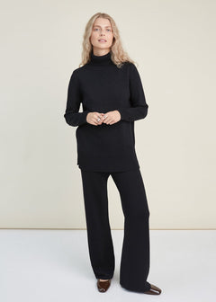 Knitted Merino Wool Pants & Sweater Set