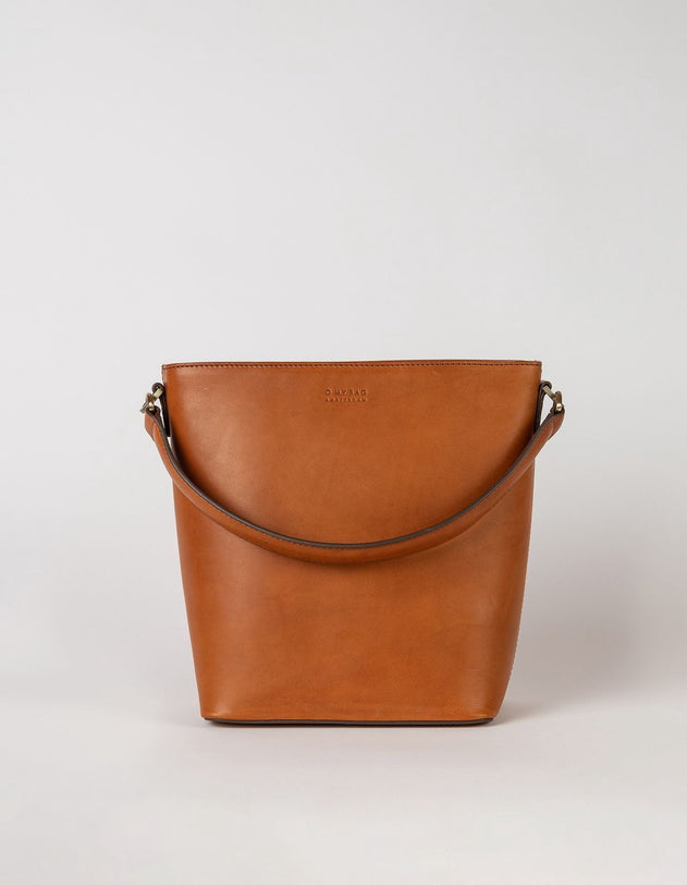 Bobbi Bucket Bag Maxi Classic Leather Cognac