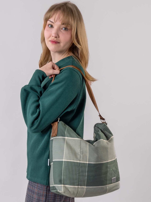 Sade Green Quilted Bag